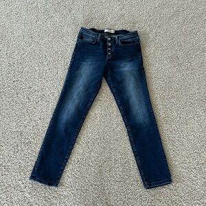 Flying monkey cropped skinny jeans size 27